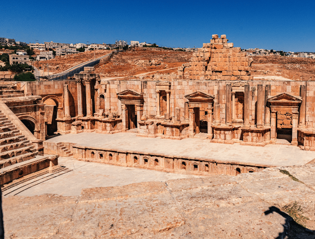 My tour live - visit Jerash : la cité romaine de Jordanie