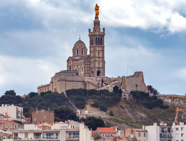 My tour live - visit Basilique Notre-Dame de La Garde, Marseille, France