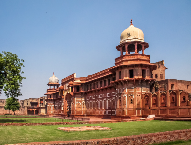 My tour live - visit Le Fort d'Agra, Inde